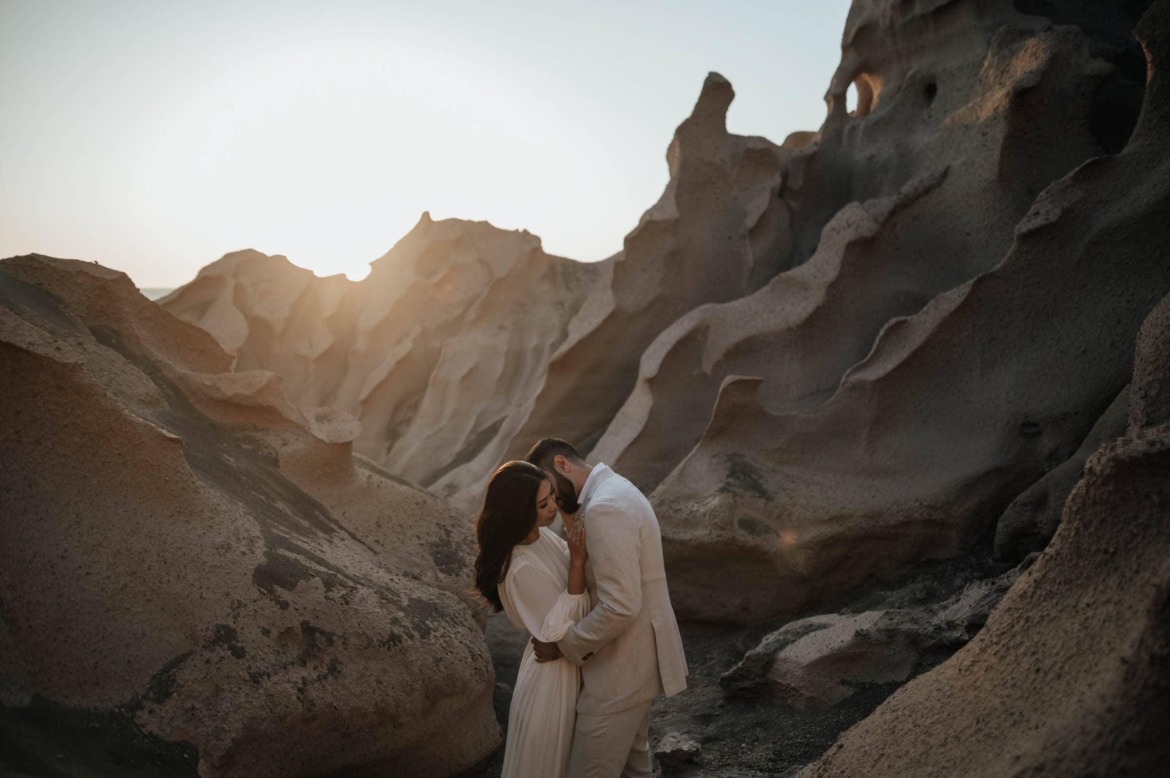 An elopement in Santorini 59 second cut